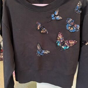All Saints Charcoal Sweatshirt